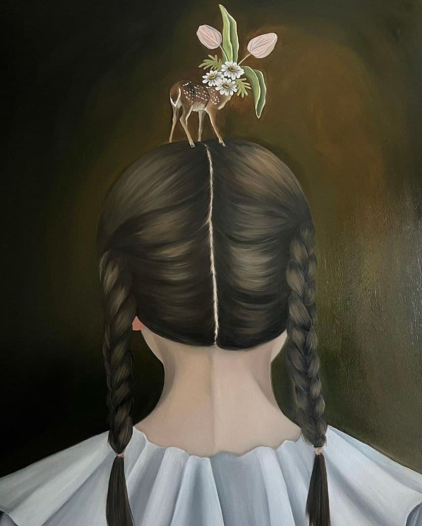 榎本マリコ　OILキャンバス作品 OIL by 美術手帖】榎本マリコの個展「モーメント」を9月9日（木）より