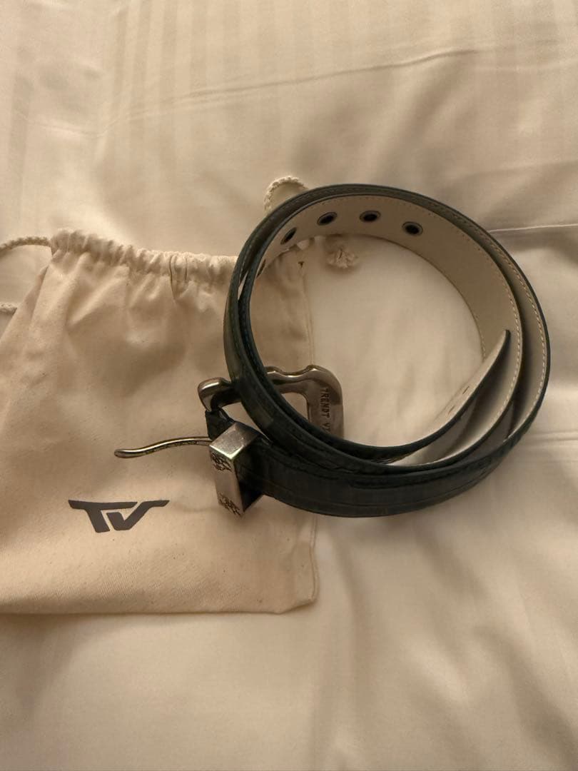 TREND VATION レザーベルト 緑