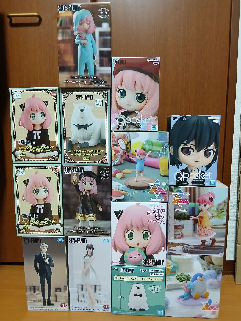 SPY×FAMILY　プライズフィギュア　１４個セット