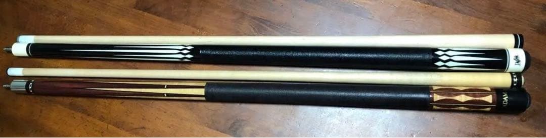 ADAM & Delfin ビリヤードキュー 2本セット