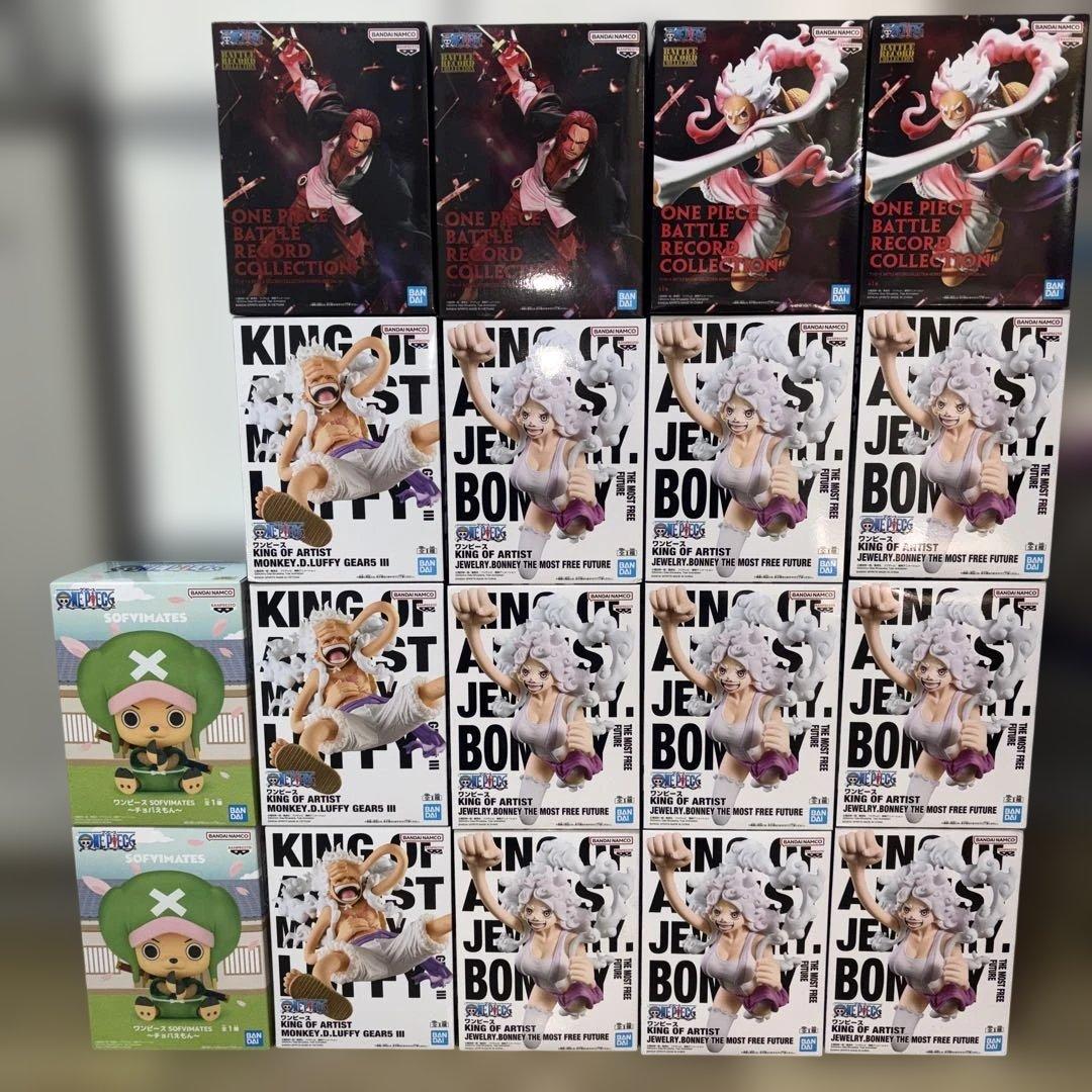 【未開封】【送料無料】【１８個】ワンピース フィギュア