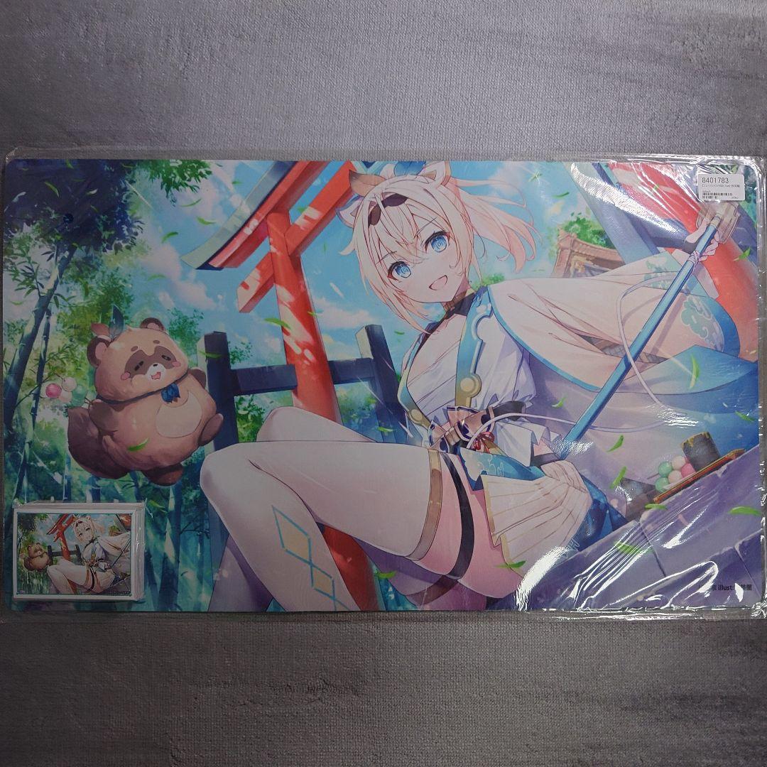 α2 ホロライブ 通常衣装&ぽこべぇ&鳥居 風真いろは スリーブ&プレイマット
