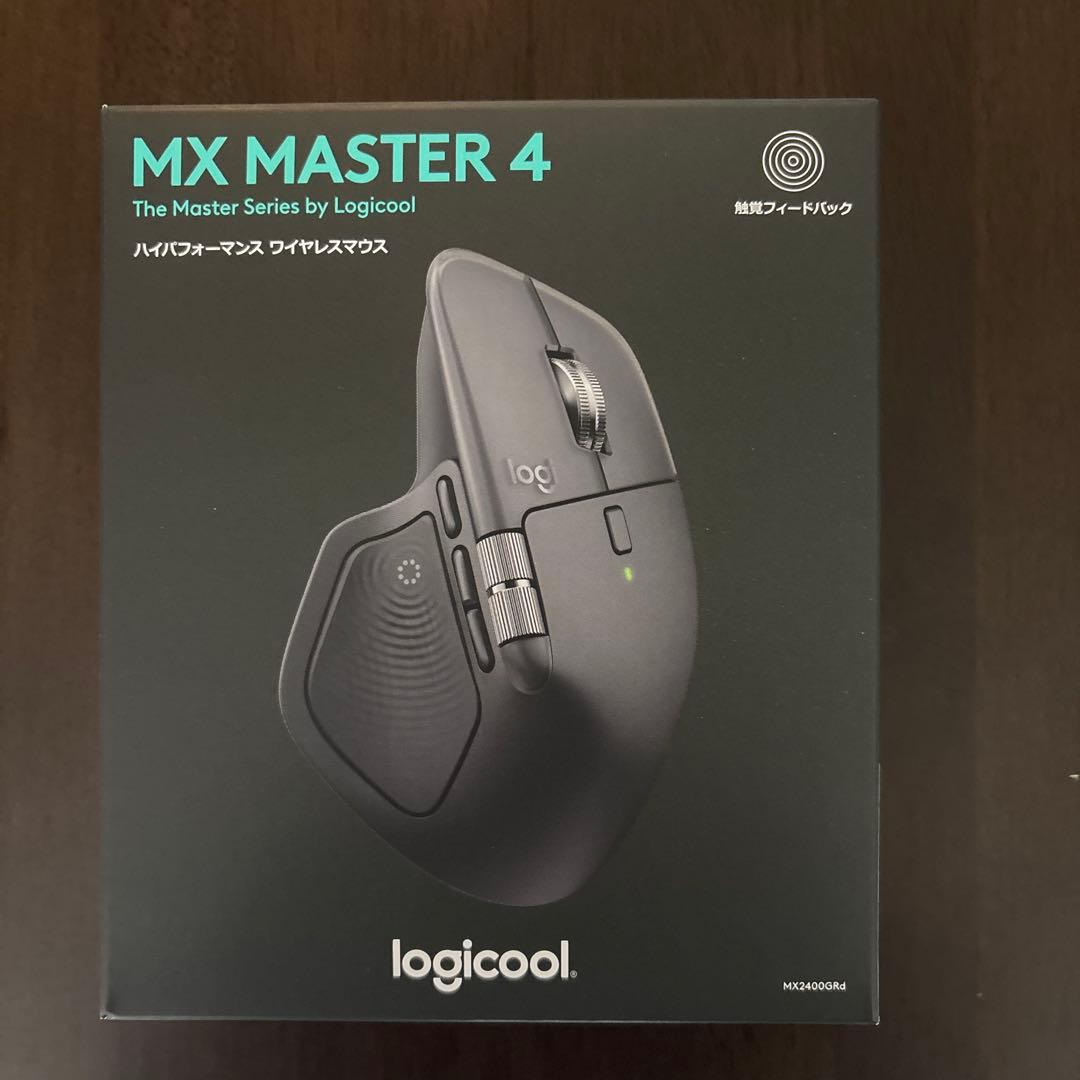【新品未開封】Logicool MX MASTER 4 マウス ロジクール MX Master 4ワイヤレスマウス | ロジクール