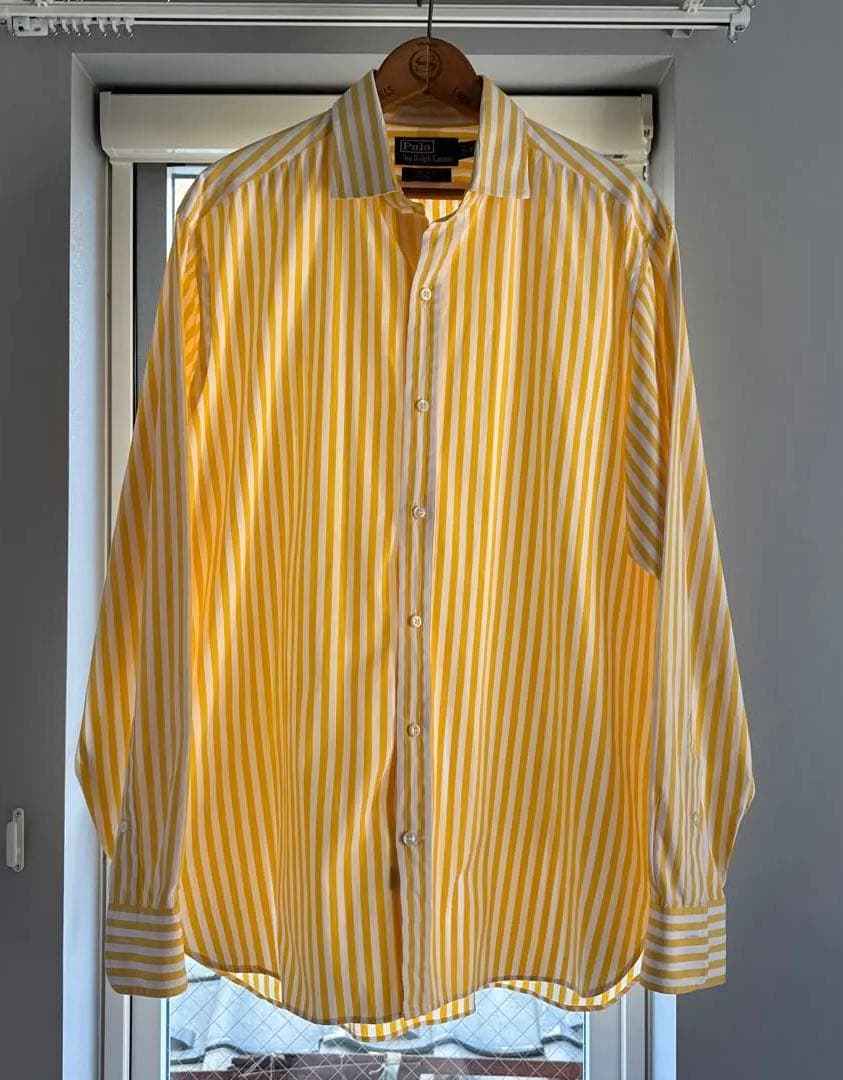 Polo by Ralph Lauren イエロー ストライプシャツ