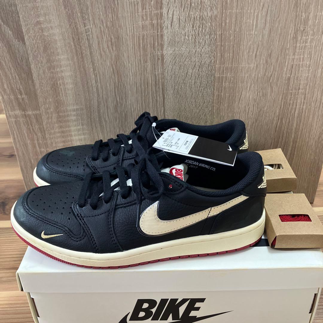 NIKE Air Jordan 1 Low ブラック/クリーム　26.5cm