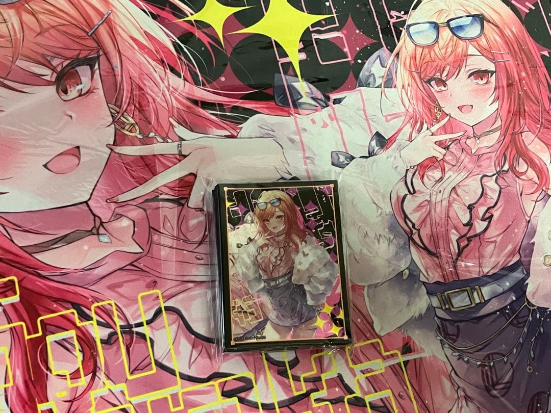 パル家　ホロライブ　スリーブ　プレイマット　一条莉々華