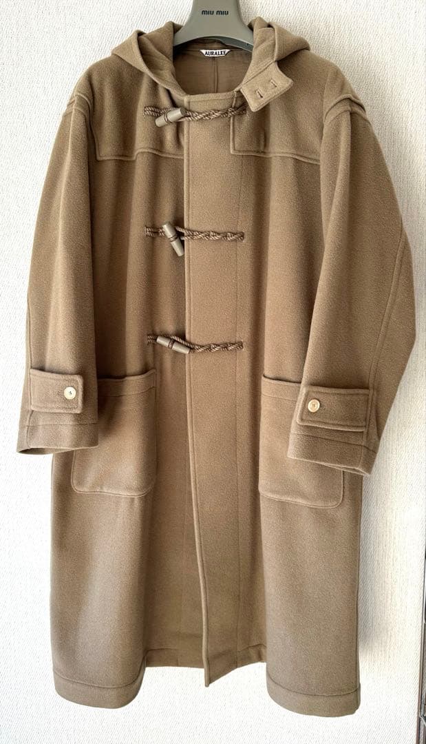 AURALEE “CASHMERE WOOL DUFFLE COAT 未使用