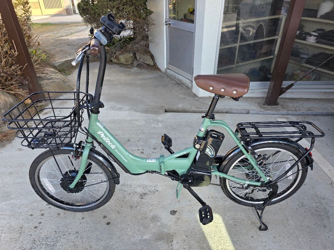 PELTECH ペルテック TDN-212L 折りたたみ電動自転車 TDN-212L PELTECH 折りたたみ自転車 20インチ | 自転車通販「cyma