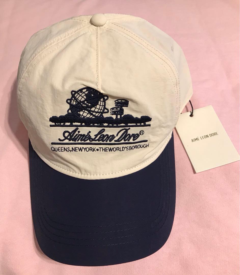 Aimé Leon Dore 地球儀刺繍キャップ　25SS