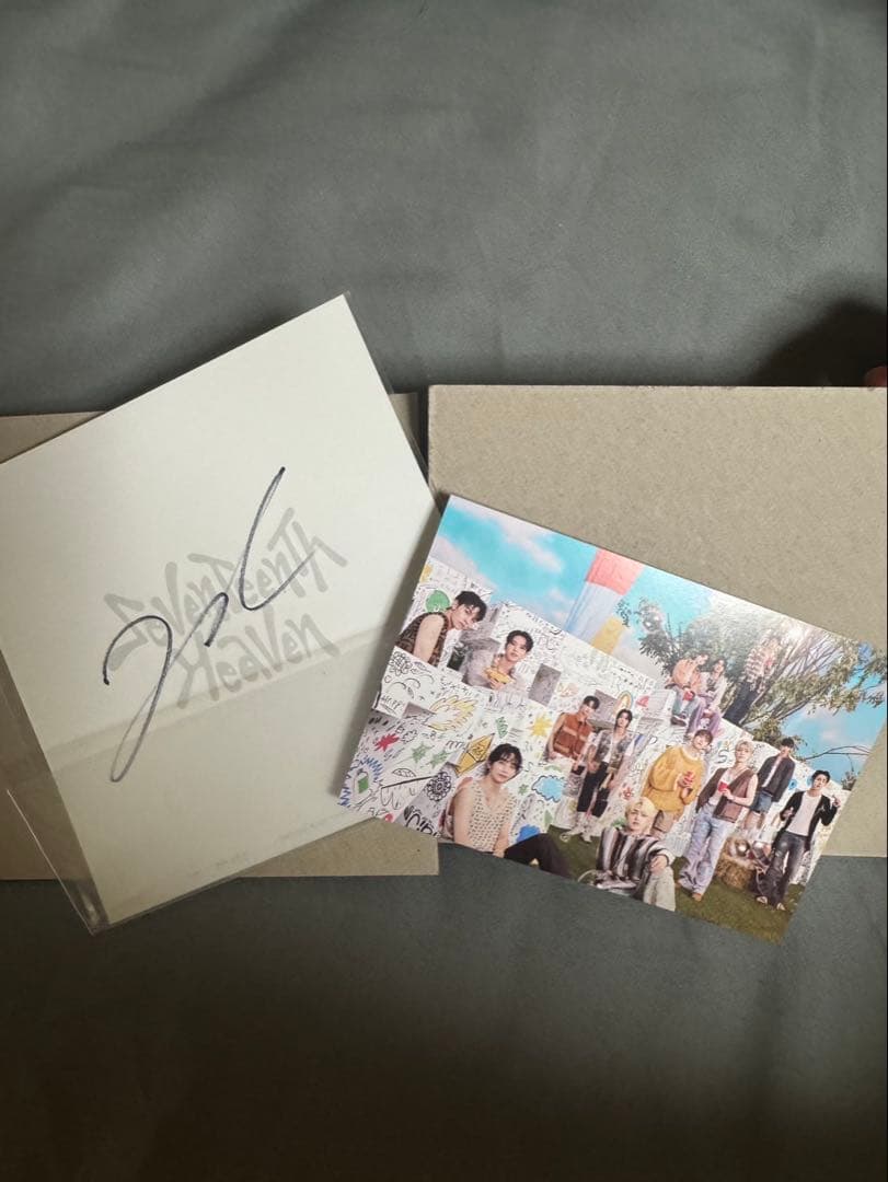 セブチHEAVEN ジョンハン US限定直筆サイン