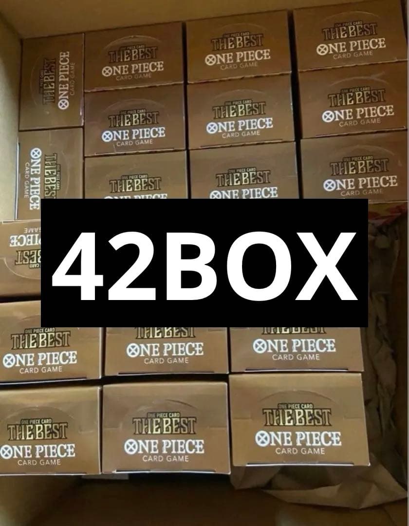THE BEST ザベスト　42BOX 新品未開封