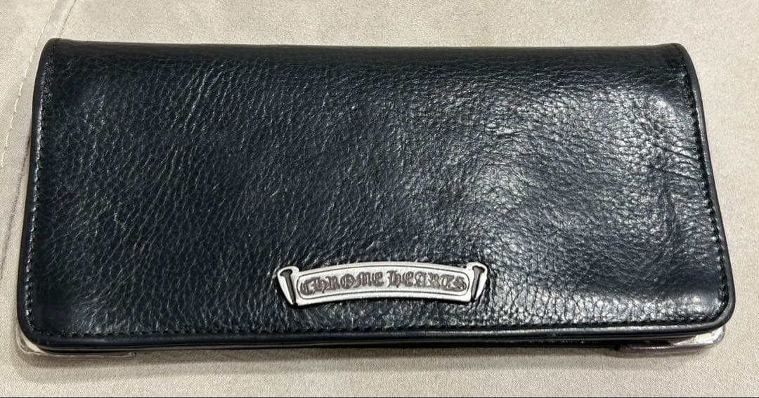 クロムハーツ　シングルフォールド 中古美品　確実正規品　長財布　ウォレット