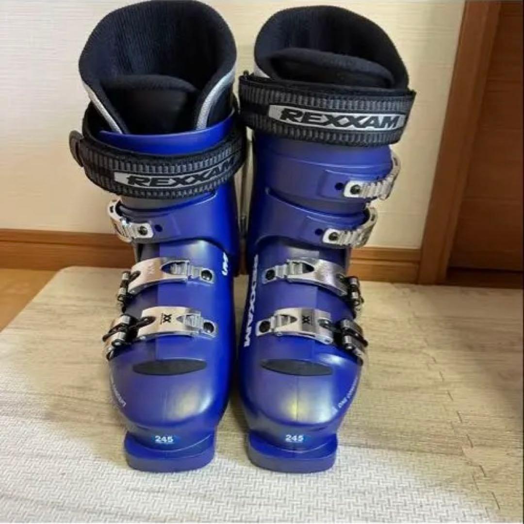 REXXAM レクザム スキーブーツ ブルー サイズ5