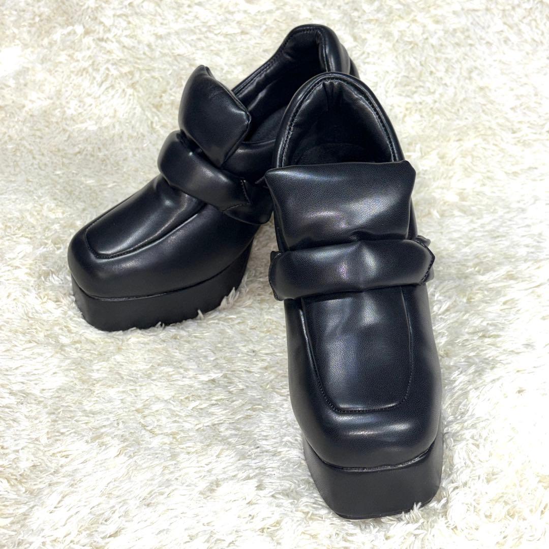 GlamLips グラムリップス　パデット HIGH-HEEL ローファー