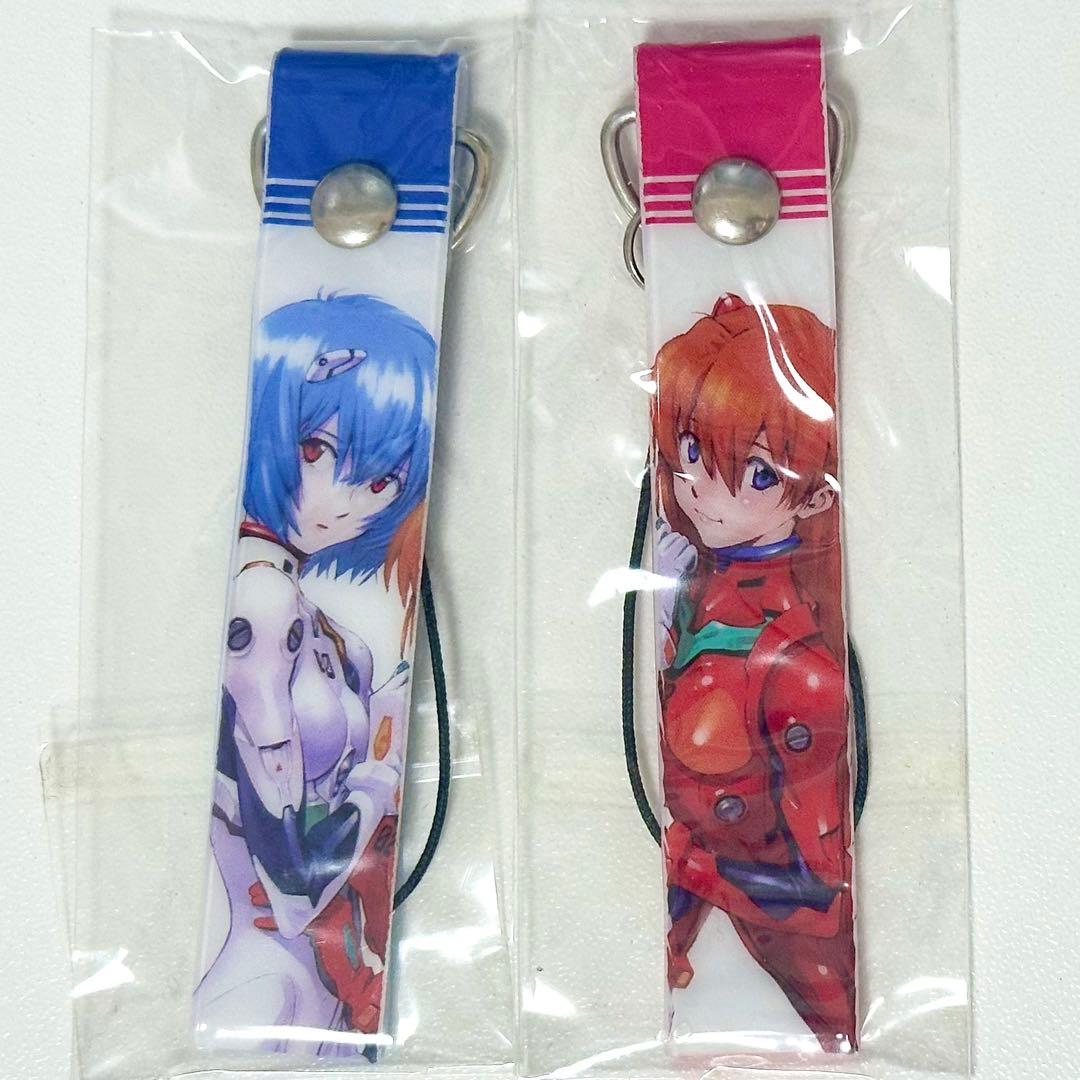 エヴァンゲリオン 綾波レイ アスカ オリジナル携帯ストラップ ヤング