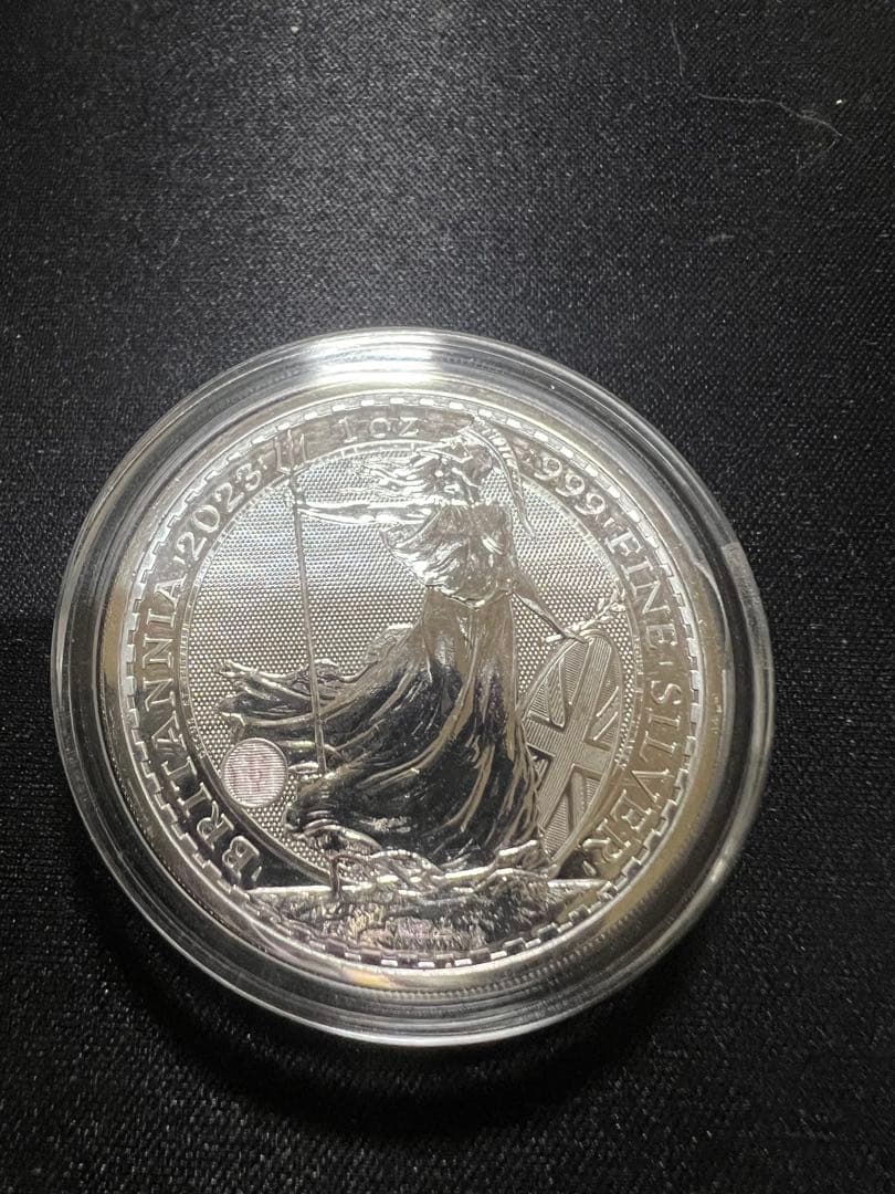 2023年 ブリタニア 1オンス銀貨　管理番号34 楽天市場】2023 ブリタニア銀貨 ブリタニア 戴冠式 チャールズ国王