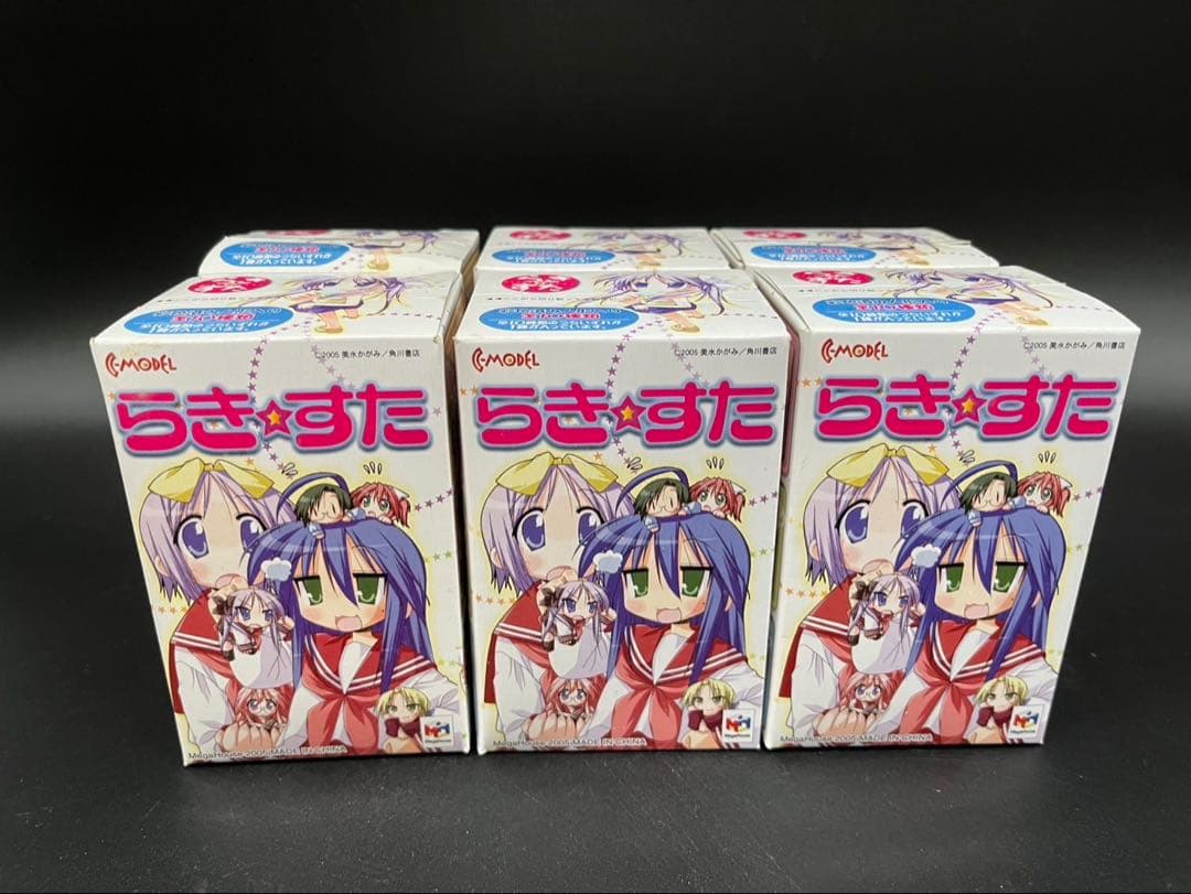 ◇【新品未開封】らき☆すたフィギュア　6箱セット　ランダム