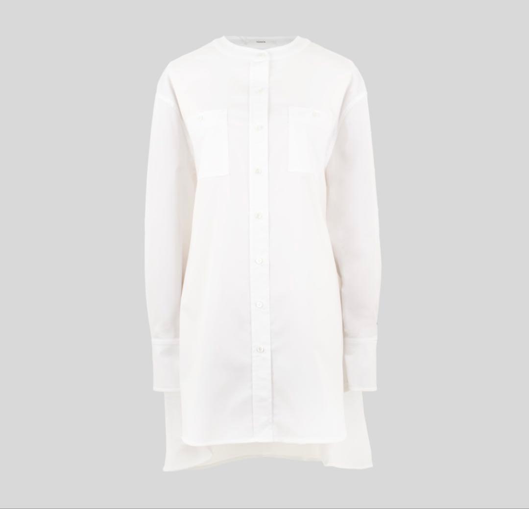 yonfa ラッフルポケットシャツ こちらもPOPUP店頭で大人気だった ラッフルポケットシャツ♡ お写真