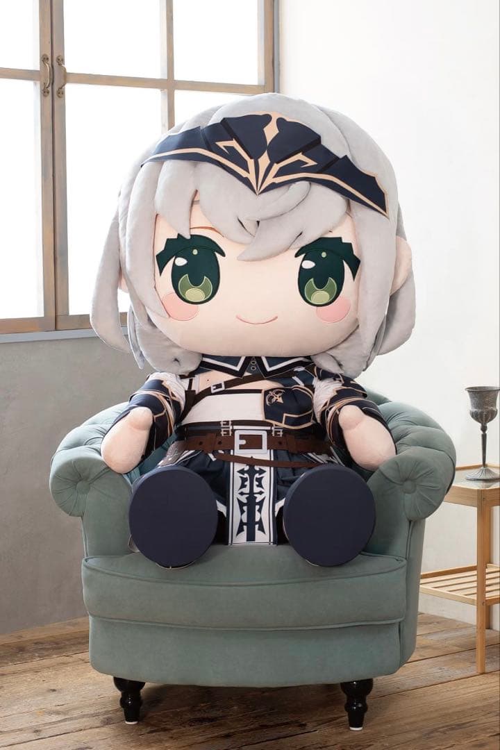 【完全受注生産品】どきゅーと ホロライブ 超特大ぬいぐるみ 白銀ノエル どきゅーと ホロライブプロダクション 超特大ぬいぐるみ 白銀ノエル