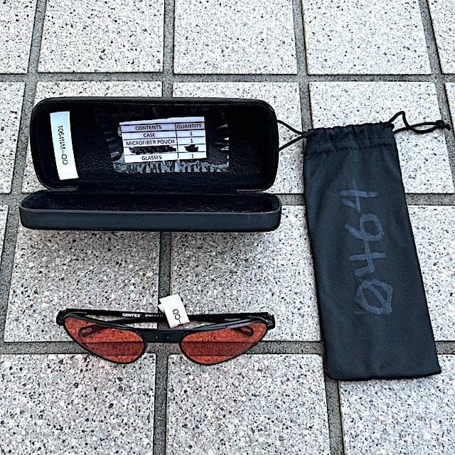 米軍 ダズル レーザーディフェンスセンサー　パイロット　レーザー可視保護メガネ 見やすく、作業性を妨げない強化ガラスレンズの「レーザー保護めがね