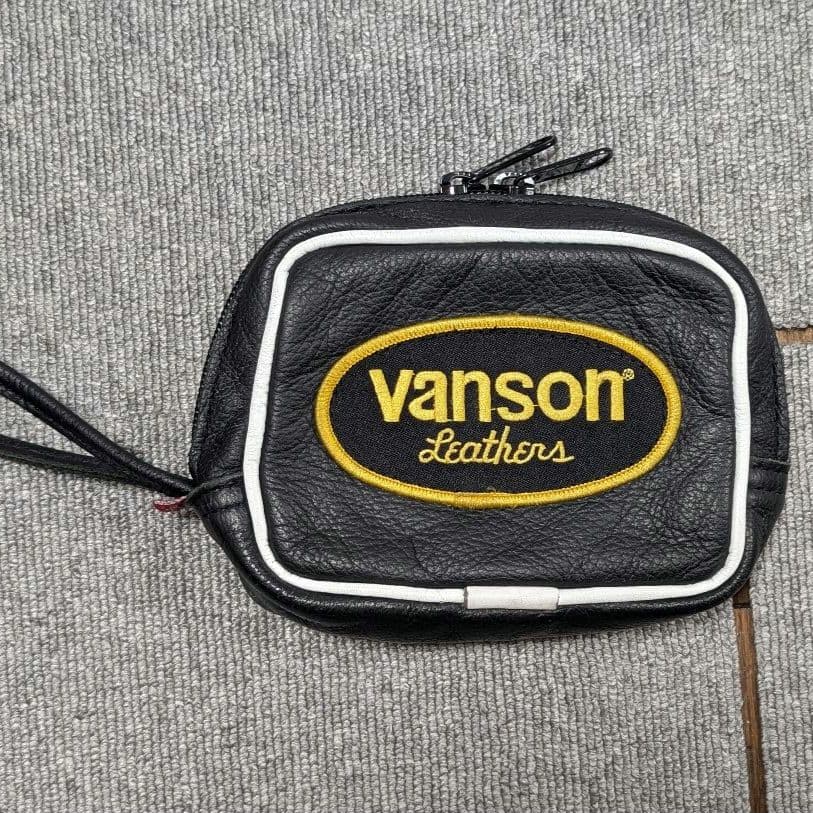 Vanson Supreme バンソン　シュプリーム　レザー ボディバッグ