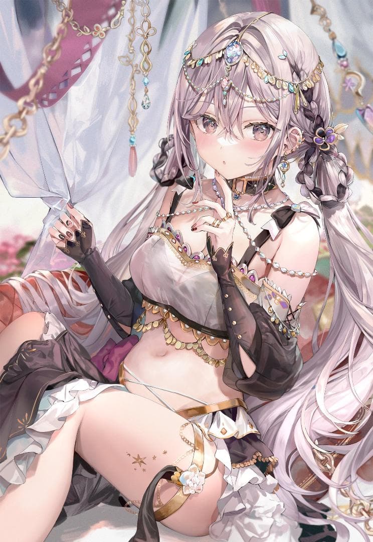 ももこ A3サイズ アクリルマウンド複製原画 踊り子03（雰囲気） ももこ A3サイズ アクリルマウンド複製原画 踊り子03（雰囲気）