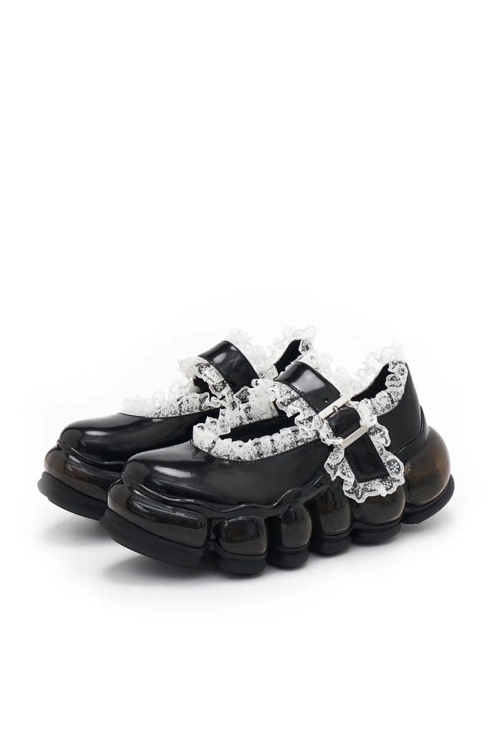 靴 mikiosakabe New Jewelry Mary Jane Lace