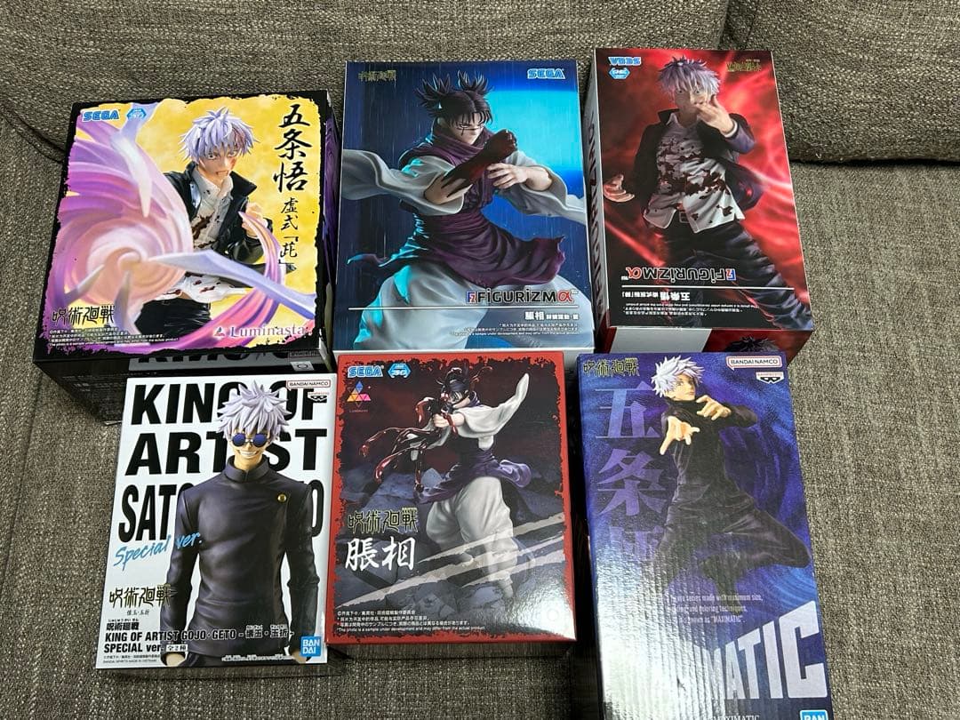 呪術廻戦 五条悟4 脹相2 フィギュア 6点セット