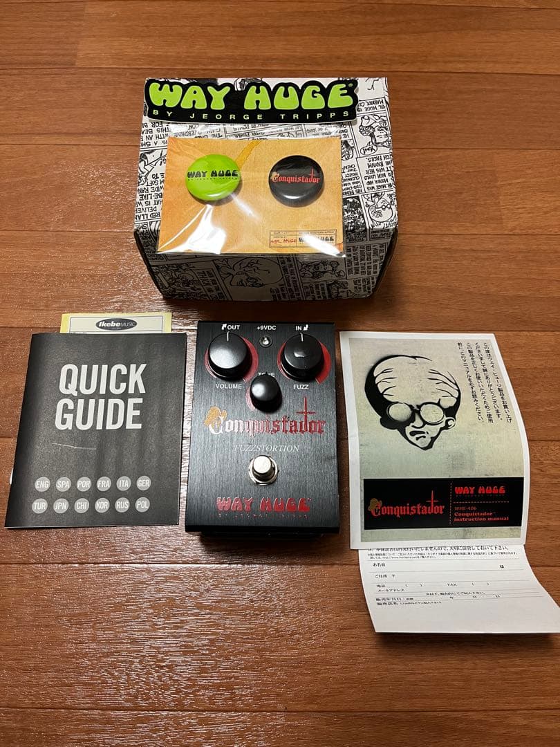 【動作確認済】WAY HUGE Conquistador FUZZ