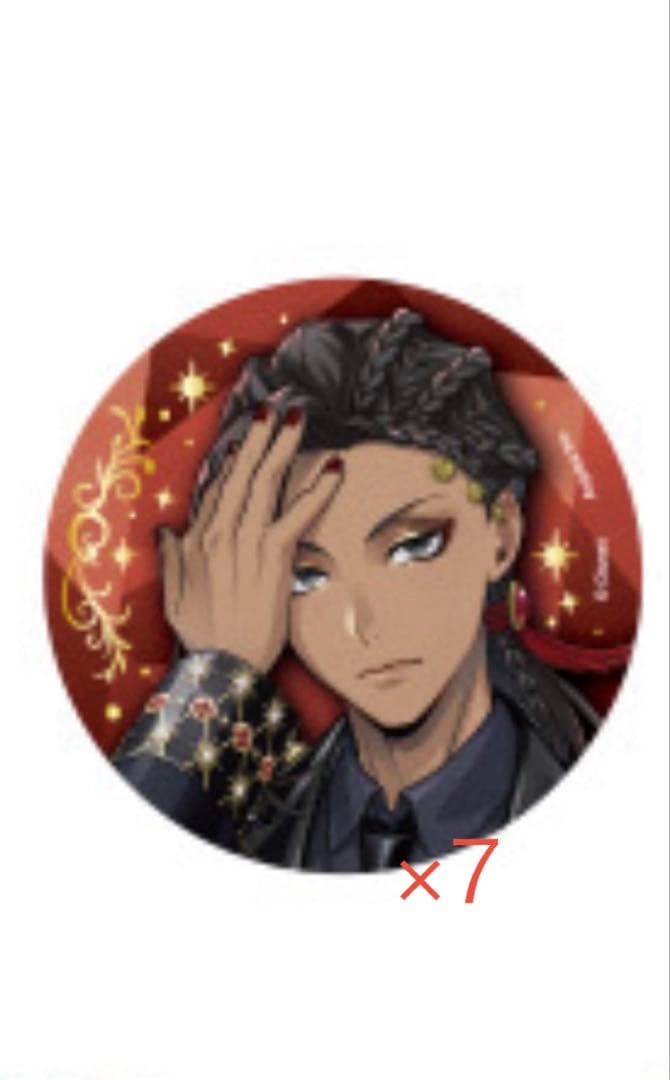 ツイステ　ブレイジングジュエル　ブレジェ ジャミル　缶バッジ ツイステ 5周年 ブレイジングジュエル 缶バッジ ジャミル - メルカリ