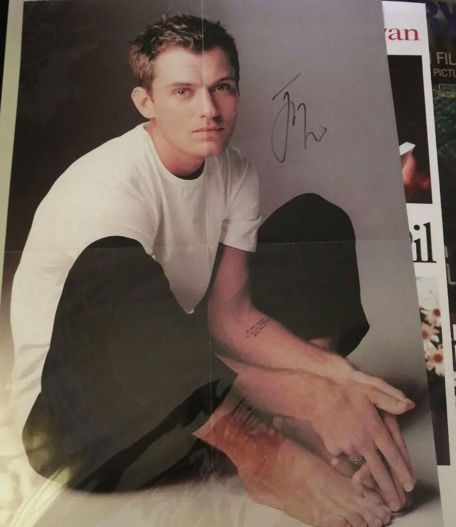 ジュード・ロウの直筆サイン入りポスター 2026年最新】ジュードロウ サインの人気アイテム - メルカリ