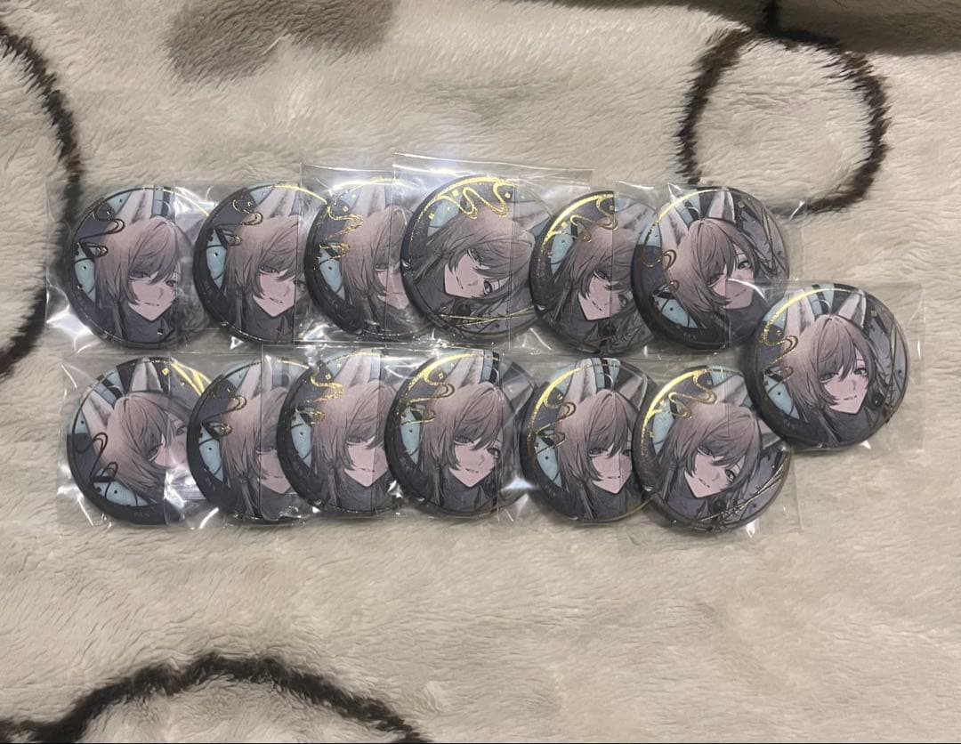 妖怪万化 叶 缶バッジ