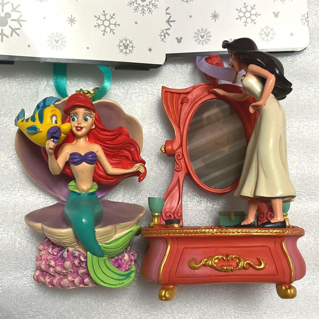 新品 ディズニー アリエル&ヴァネッサ オーナメント 2セット リトル