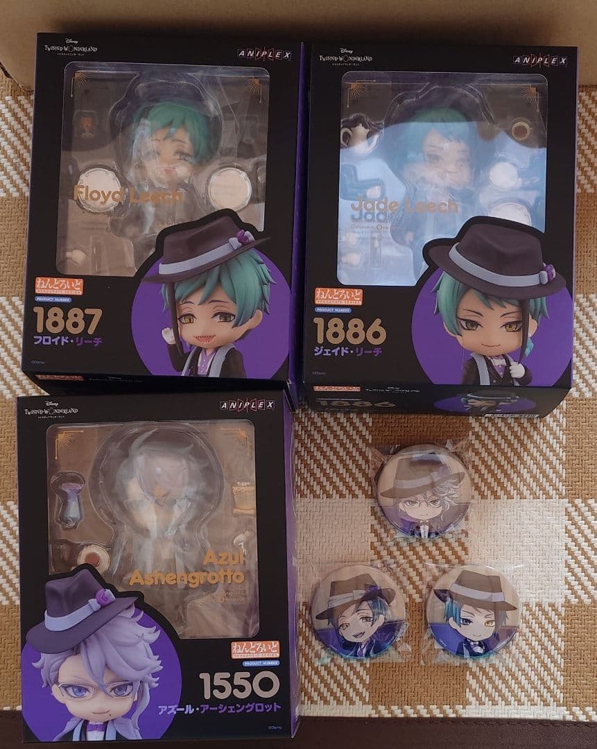 ツイステッドワンダーランド オクタヴィネル ねんどろいど 3種セット ねんどろいど”シリーズに、『ディズニー ツイステッドワンダーランド