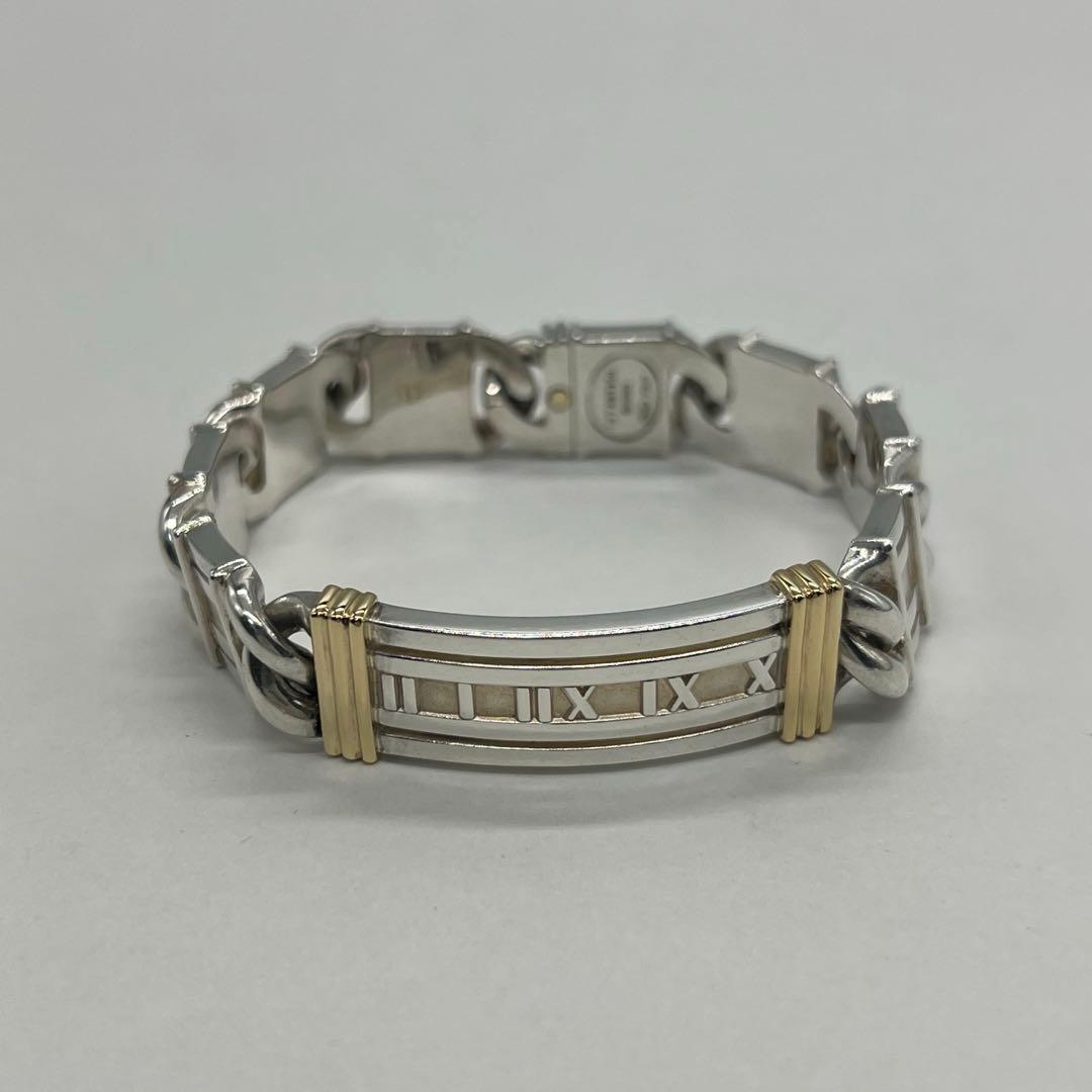 ティファニー TIFFANY&CO アトラス ID ブレスレット コンビ 希少