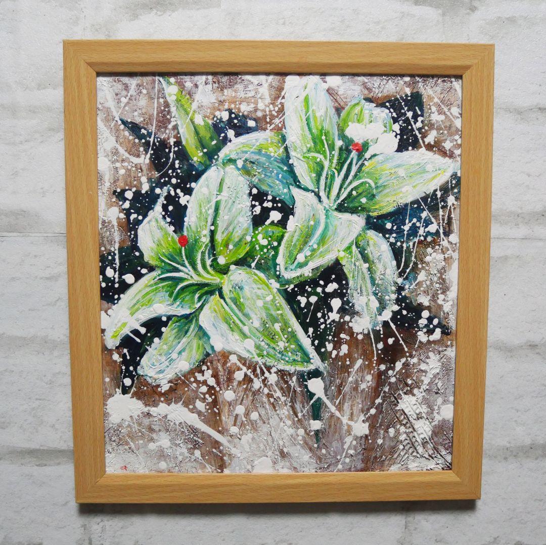 油絵 油彩 油彩画 絵 絵画【カサブランカ】