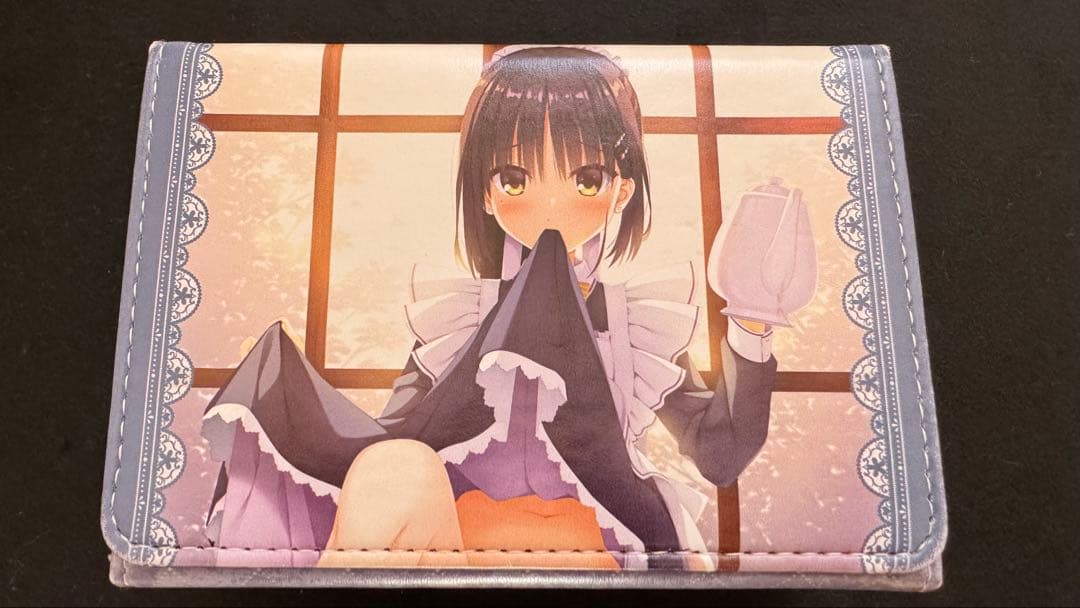 ゆずソフト 合皮製デッキケースW 喫茶ステラと死神の蝶　四季ナツメ グッズ-カードケース】喫茶ステラと死神の蝶 合皮製デッキケースW