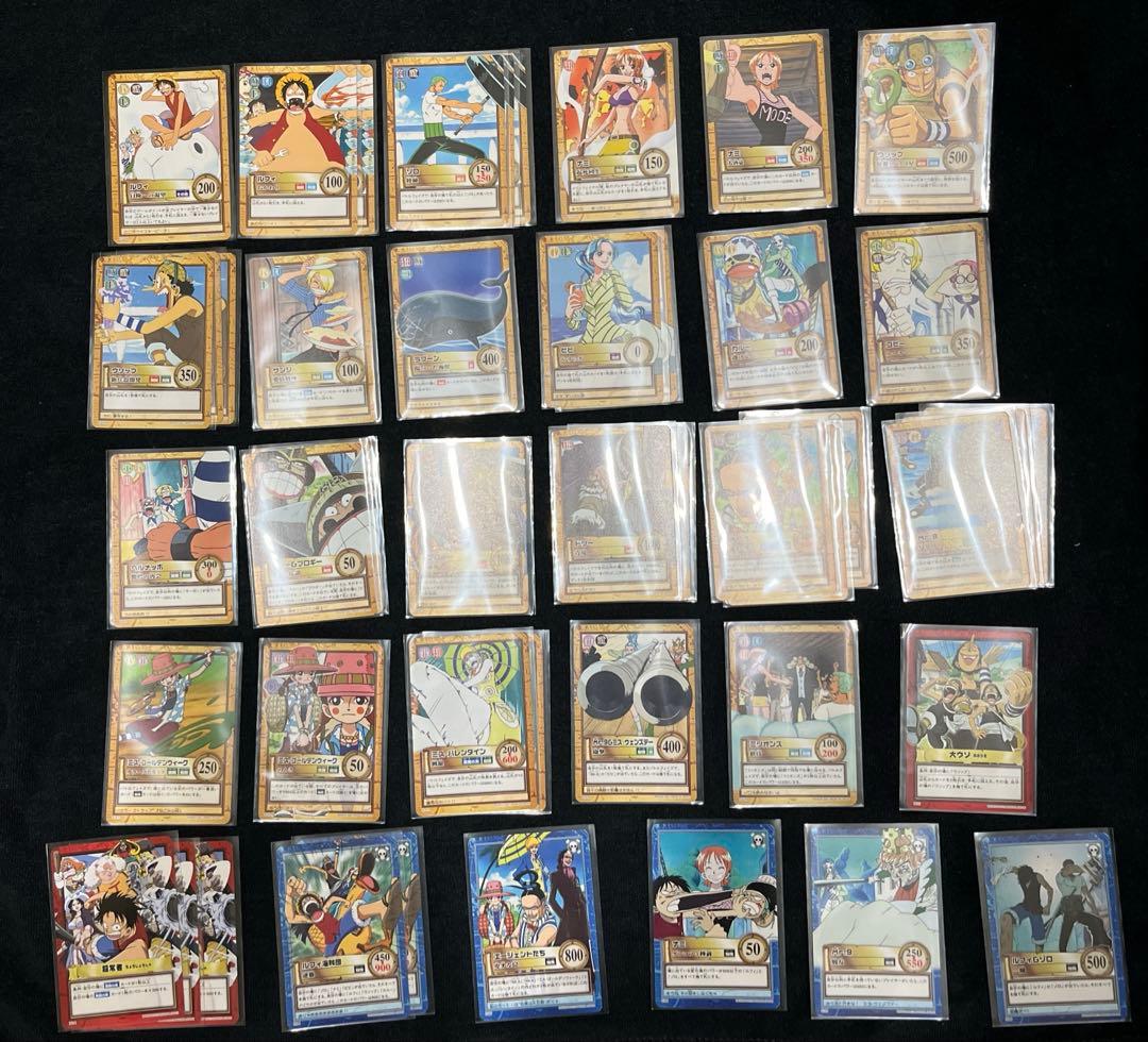 ワンピース ONE PIECE カードダス 初期 まとめ売り　ノーマル46枚 ワンピース ONE PIECE カードダス 初期 まとめ売り ノーマル46枚