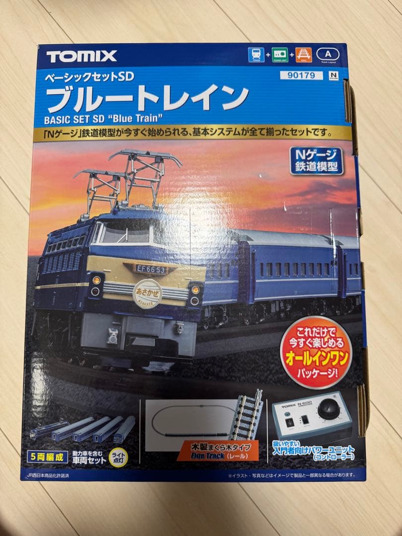 TOMIX 90179 ブルートレイン ベーシックセットSD TOMIX|ベーシックセットSD ブルートレイン 5両セット|【ハードオフ公式