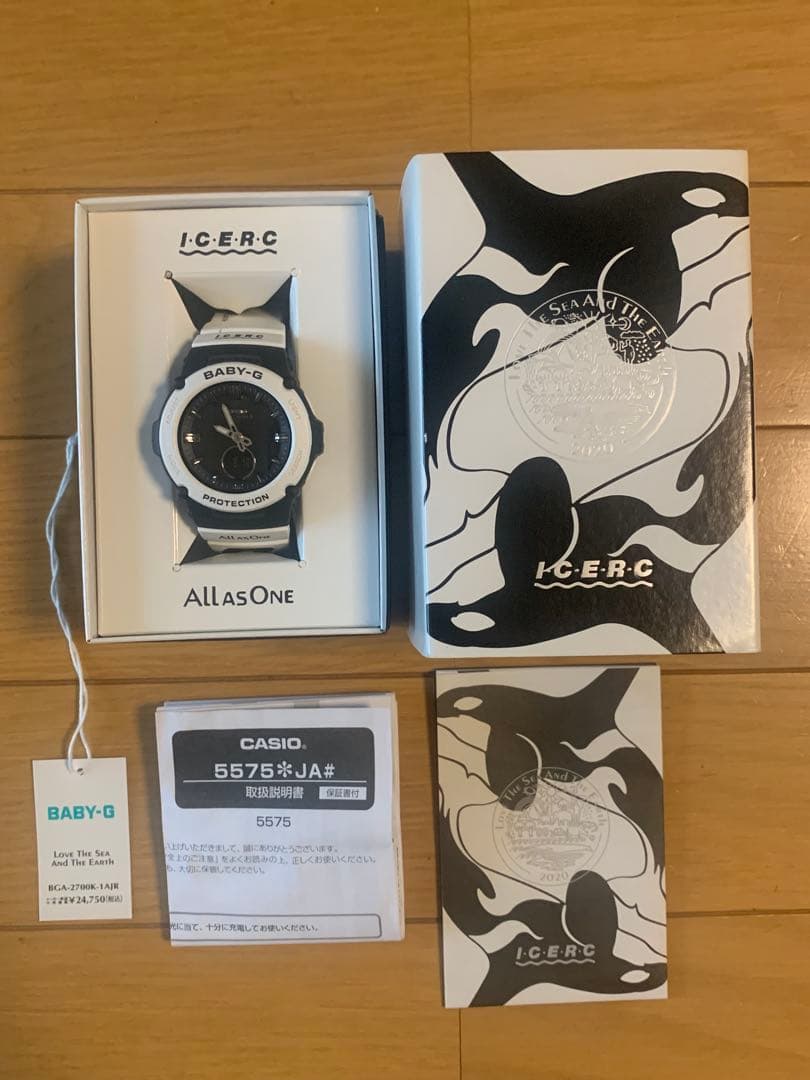 B*)様 BABY-G アイサーチ・ジャパン シャチ・モデル
