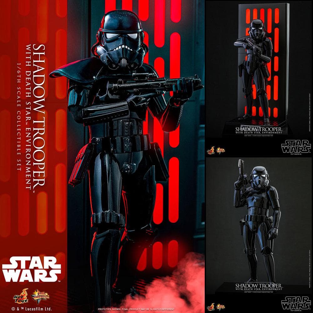 スター・ウォーズ【シャドウトルーパー／バックボード付】1/6　ホットトイズ Amazon.co.jp: ムービー・マスターピース スター・ウォーズ シャドウ
