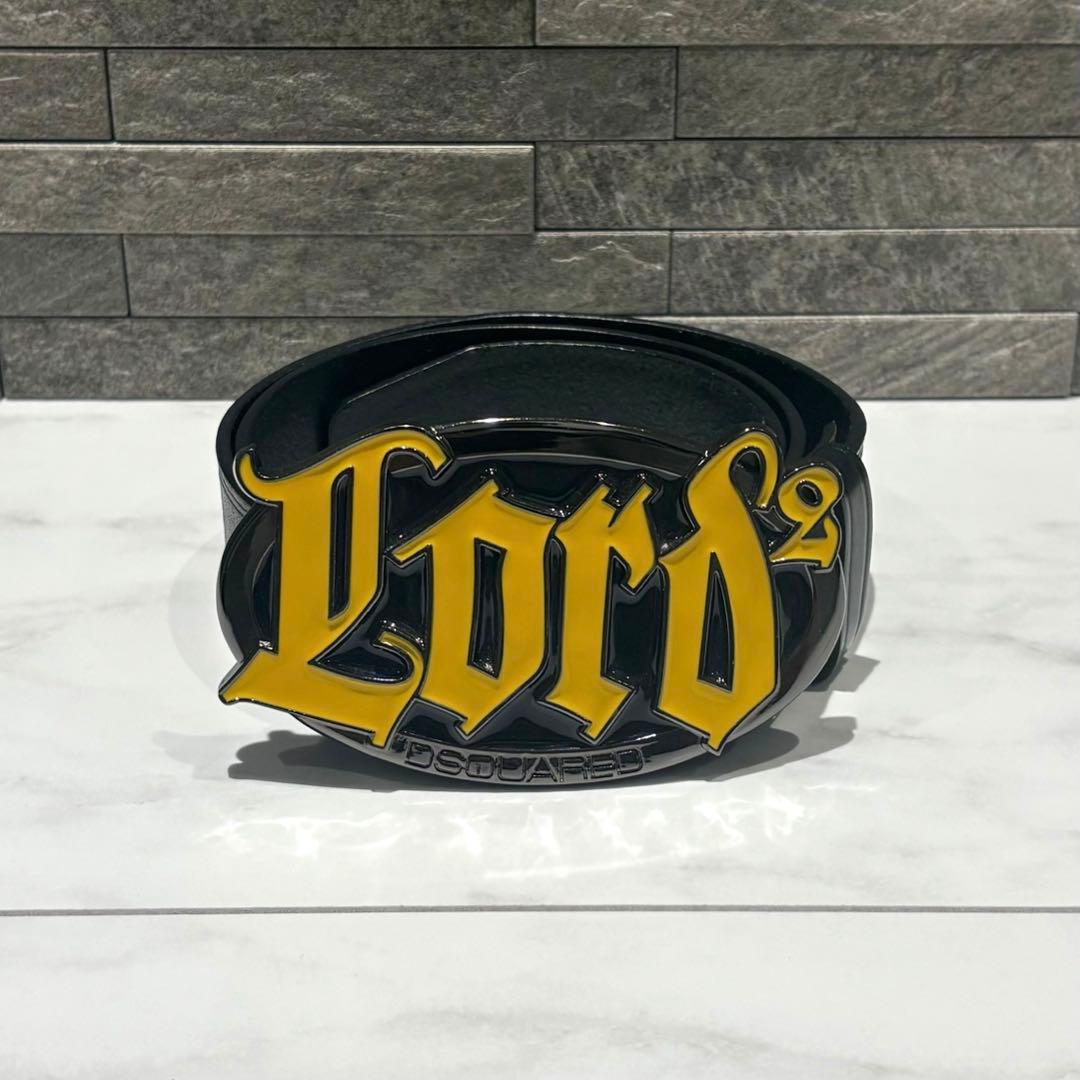 《新品》DSQUARED2 ビッグロゴ ベルト