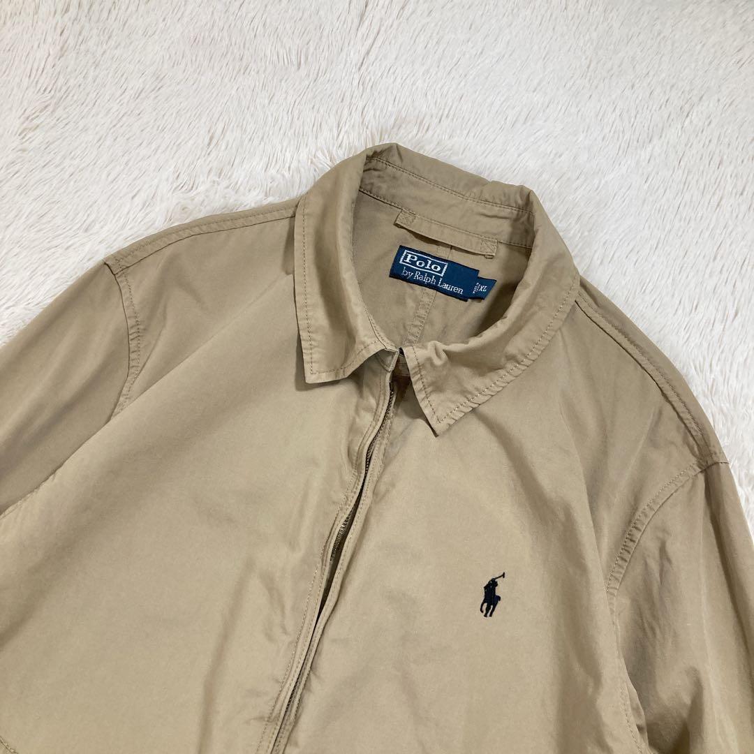 ポロラルフローレン ドリズラージャケット ポニーロゴ コットン 襟裏