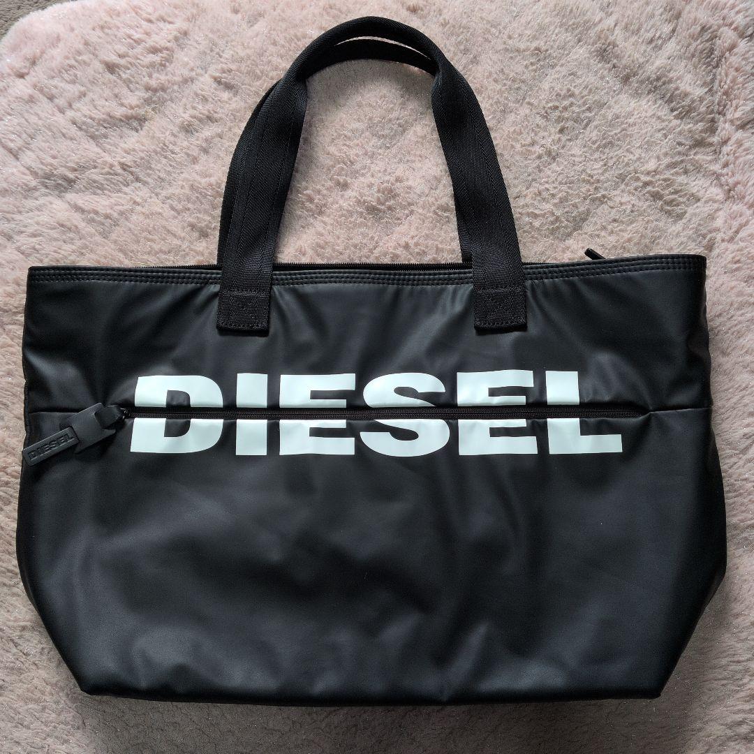 DIESEL ブラック トートバッグ 楽天市場】DIESEL ディーゼル トートバッグ レディース メンズトーン