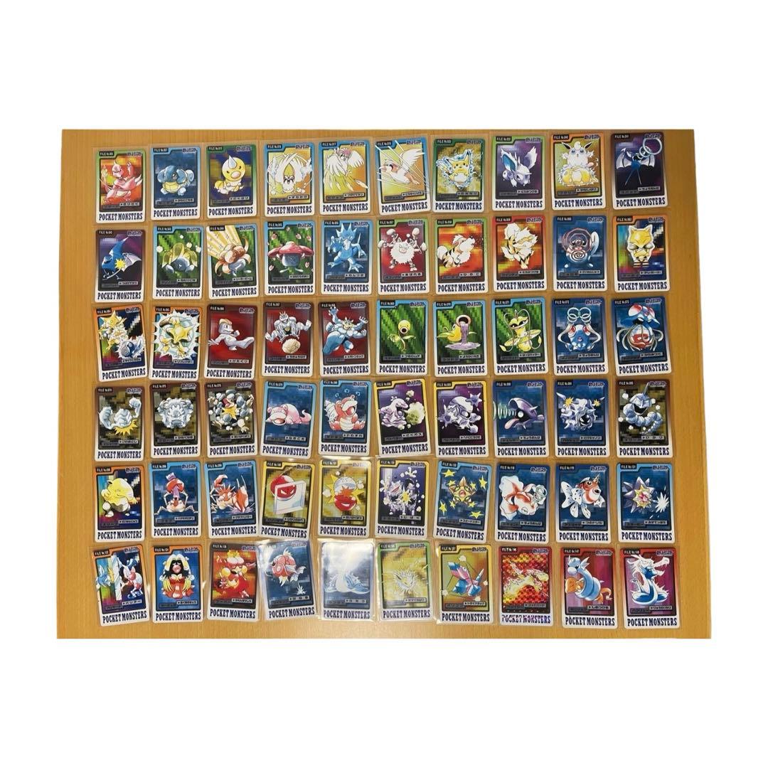 匿名配送】ポケモン カードダス 60枚まとめ売り バンダイ 1997年