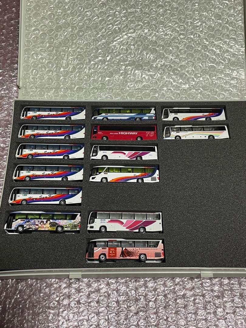 【再入札】トミーテック バスコレクション 九州の高速バス14台セット 未使用品