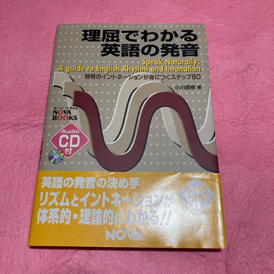 【絶版貴重】理屈でわかる英語の発音 特有のイントネーションが身につくステップ80