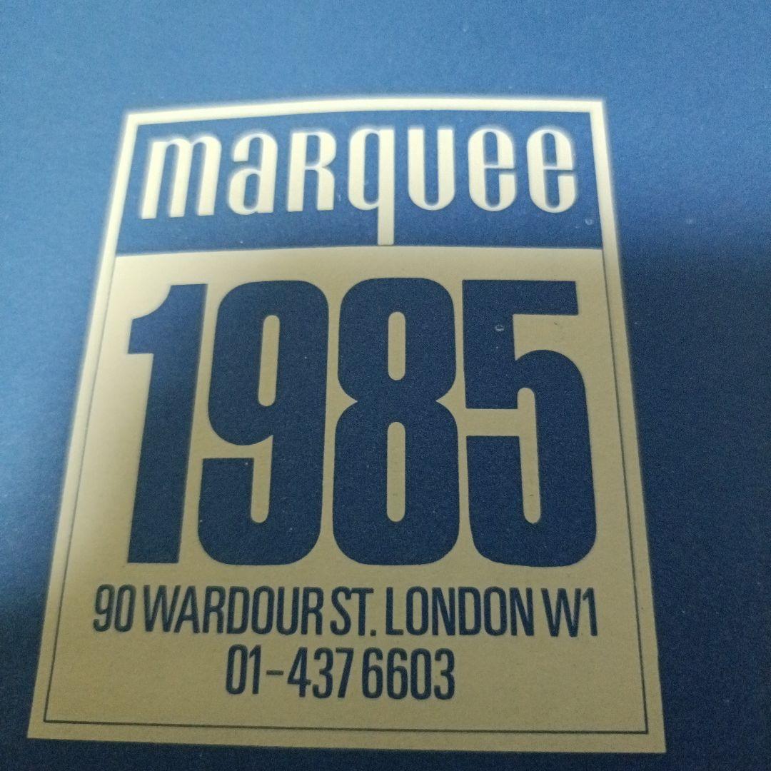 激レア Marquee 1985 特権チラシ マーキークラブ 激レア Marquee 1985 特権チラシ マーキークラブ 激レア Marquee 1985