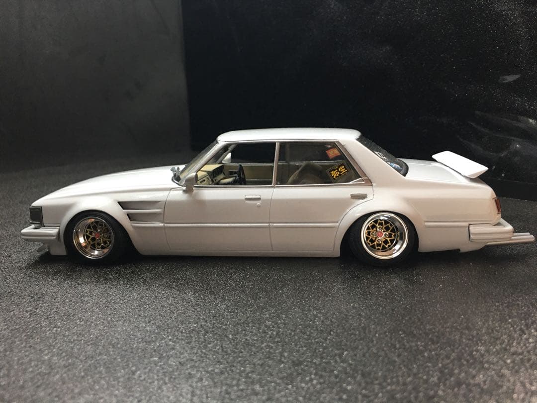 旧車プラモデル完成品トヨタクレスタGX51 - メルカリ