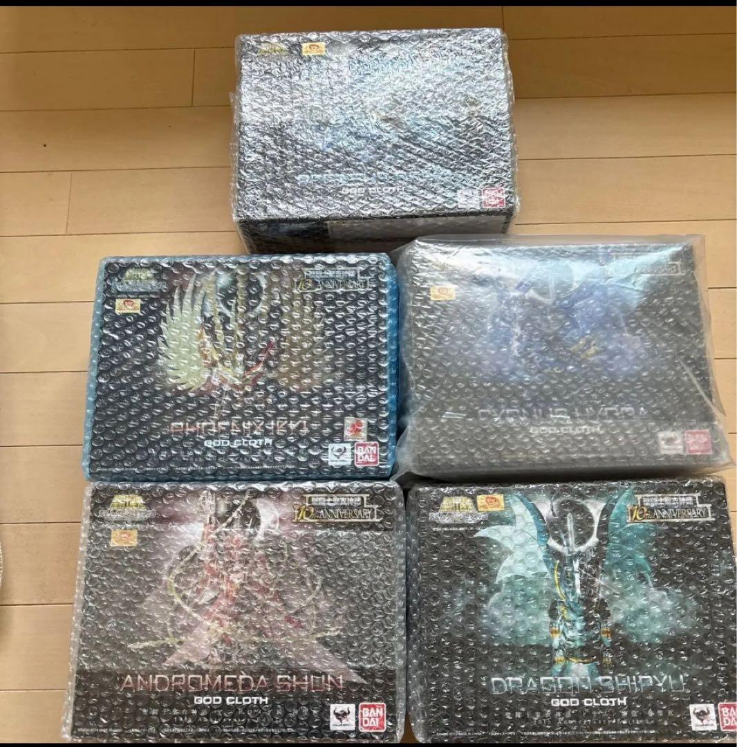 聖闘士聖衣神話　神聖衣10th 5体セット